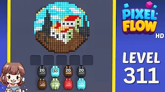Pixel Flow Level 311 Solution & Walkthrough Guide