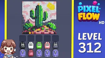 Pixel Flow Level 312 Solution & Walkthrough Guide