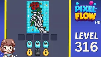 Pixel Flow Level 316 Solution – Expert Walkthrough Guide
