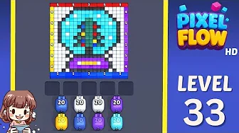 Pixel Flow Level 33 Solution: Complete Walkthrough & Guide