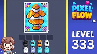 Pixel Flow Level 333 Solution & Walkthrough Guide