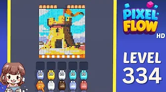Pixel Flow Level 334 Solution & Walkthrough Guide
