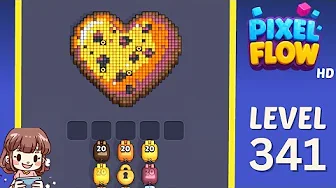 Pixel Flow Level 341 Solution & Walkthrough Guide