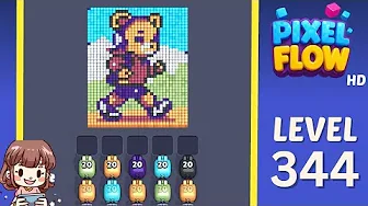 Pixel Flow Level 344 Solution: Complete Walkthrough & Guide