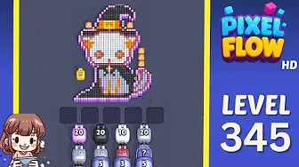 Pixel Flow Level 345 Solution: Complete Walkthrough & Guide