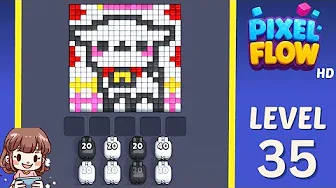 Pixel Flow Level 35 Solution: Complete Walkthrough & Guide