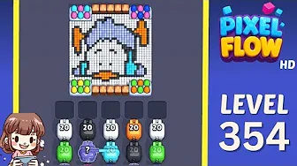 Pixel Flow Level 354 Solution & Walkthrough Guide