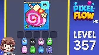 Pixel Flow Level 357 Solution & Walkthrough Guide