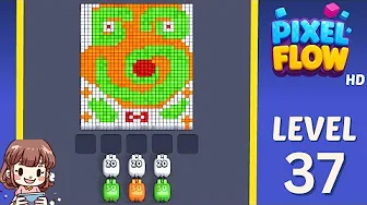 Pixel Flow Level 37 Solution: Complete Walkthrough & Guide