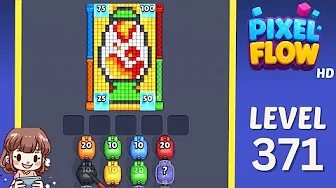 Pixel Flow Level 371 Solution & Walkthrough Guide