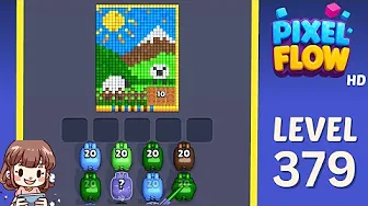 Pixel Flow Level 379 Solution & Walkthrough Guide