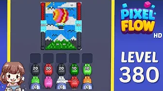 Pixel Flow Level 380 Solution & Walkthrough Guide