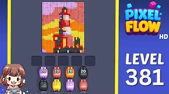 Pixel Flow Level 381 Solution & Walkthrough Guide