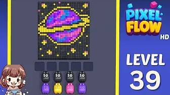 Pixel Flow Level 39 Solution: Complete Walkthrough & Guide