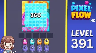 Pixel Flow Level 391 Solution & Walkthrough Guide