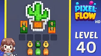 Pixel Flow Level 40 Solution: Complete Walkthrough & Guide