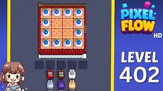 Pixel Flow Level 402 Solution & Walkthrough Guide