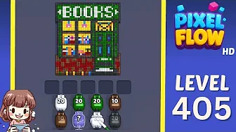 Pixel Flow Level 405 Solution & Walkthrough Guide