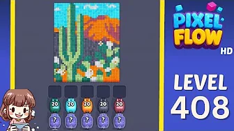 Pixel Flow Level 408 Solution: Complete Walkthrough & Guide