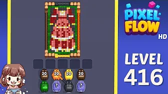 Pixel Flow Level 416 Solution: Complete Walkthrough & Guide