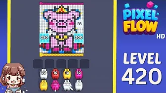 Pixel Flow Level 420 Solution & Walkthrough Guide