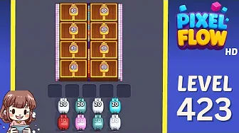 Pixel Flow Level 423 Solution & Walkthrough Guide