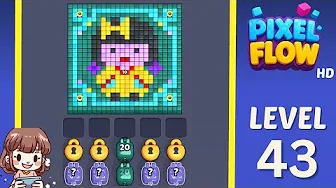 Pixel Flow Level 43 Solution: Complete Walkthrough & Guide