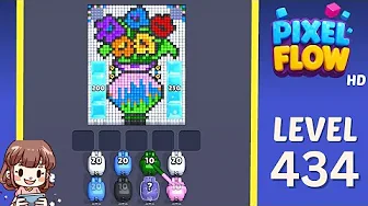 Pixel Flow Level 434 Solution & Walkthrough Guide