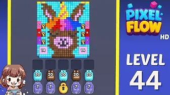 Pixel Flow Level 44 Solution: Complete Walkthrough & Guide