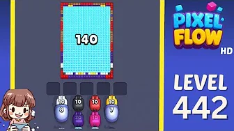 Pixel Flow Level 442 Solution & Walkthrough Guide