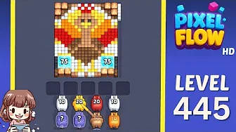 Pixel Flow Level 445 Solution: Complete Walkthrough & Guide