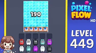 Pixel Flow Level 449 Solution & Walkthrough Guide