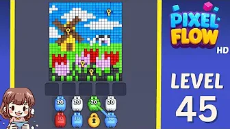 Pixel Flow Level 45 Solution: Complete Walkthrough & Guide