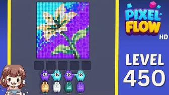 Pixel Flow Level 450 Solution & Walkthrough Guide