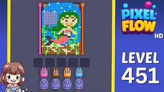 Pixel Flow Level 451 Solution: Complete Walkthrough & Guide