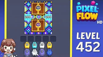 Pixel Flow Level 452 Solution & Walkthrough Guide