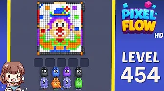 Pixel Flow Level 454 Solution: Complete Walkthrough & Guide