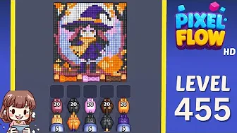Pixel Flow Level 455 Solution & Walkthrough Guide