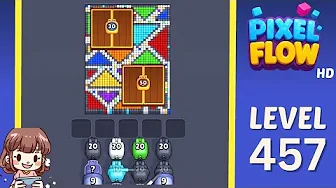Pixel Flow Level 457 Solution: Complete Walkthrough & Guide
