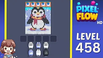 Pixel Flow Level 458 Solution: Complete Walkthrough & Guide