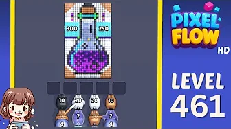 Pixel Flow Level 461 Solution & Walkthrough Guide