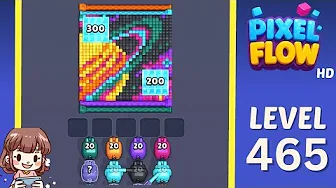 Pixel Flow Level 465 Solution: Complete Walkthrough & Guide