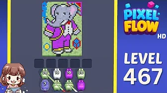 Pixel Flow Level 467 Solution: Complete Walkthrough & Guide