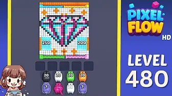 Pixel Flow Level 480 Solution: Complete Walkthrough & Guide