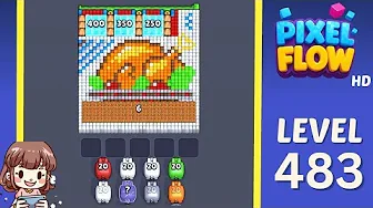 Pixel Flow Level 483 Solution: Complete Walkthrough & Guide