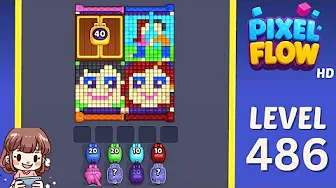 Pixel Flow Level 486 Solution: Complete Walkthrough & Guide