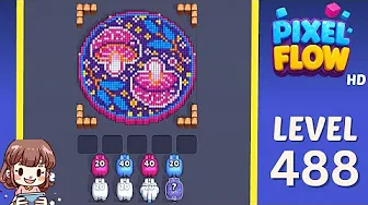 Pixel Flow Level 488 Solution: Complete Walkthrough & Guide
