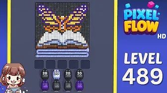 Pixel Flow Level 489 Solution: Complete Walkthrough & Guide