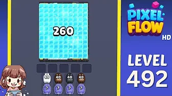 Pixel Flow Level 492 Solution: Complete Walkthrough & Guide