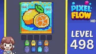 Pixel Flow Level 498 Solution: Complete Walkthrough & Guide